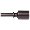 Utopia Alley Curtain Rod With Decorative Cap Finial, 86-120", Bronze