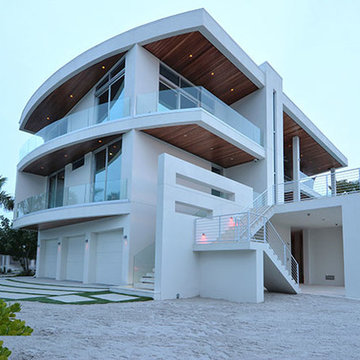 Elevated Pool House