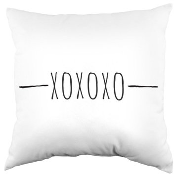 XOXOXO Double Sided Pillow, 16"x16"