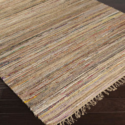 Pride Mauve and Salmon Rug - Area Rugs