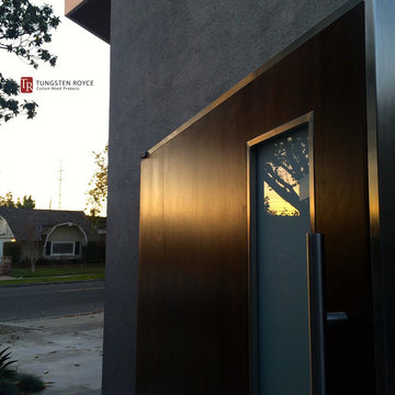 Modern Contemporary Entry Gate - Rossmoor, CA