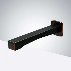 Bathselect Commercial Oil Rubbed Bronze Automatic Wall Mount Sensor Faucet - Showerheads And Body Sprays