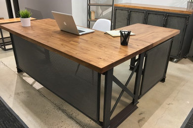 The Industrial Carruca Office Desk L Shape