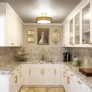 Mid-Century Meets Las Vegas Glam