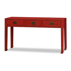 Red Console Table Red Console Table