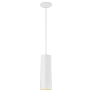 Access Lighting 29002LEDDLP Pilson 15" Tall LED Pendant, Matte White
