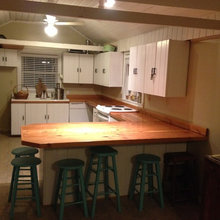 Heart Pine Countertops Kitchen Miami By Seale Quality