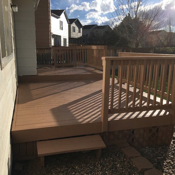 Deck Cleaning and Protecting