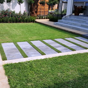hard landscaping - various projects