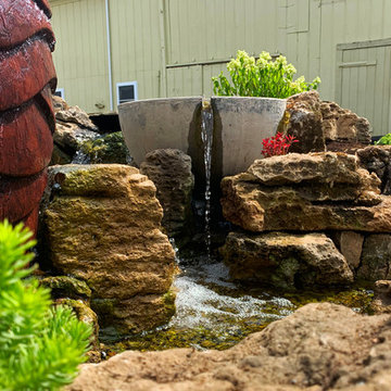 Fountain and Waterfall Installation