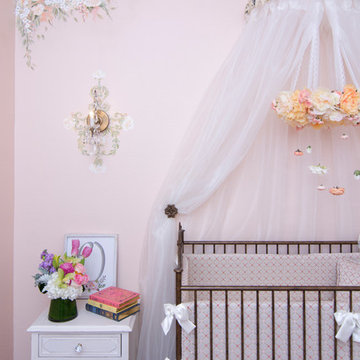 Peachy Roses Baby Room