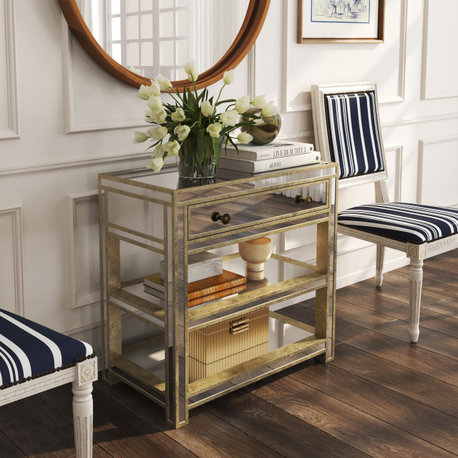 Butler Miranda Mirrored Console Table