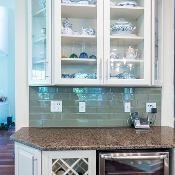 Wine Rack in Wine Bar with Fridge in Glen Mills PA