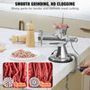 VEVOR Manual Meat Grinder 304 Stainless Steel Meat Grinder with 2 Fixing Method