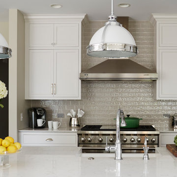 White and Grey Kitchen Magic