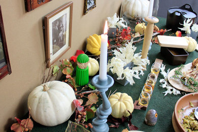 Tablescape: November Thanksgiving, the Old with the New
