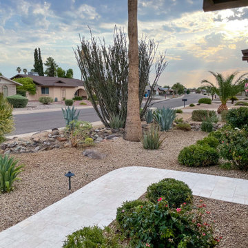 West Phoenix Front & Side Yard Xeriscape
