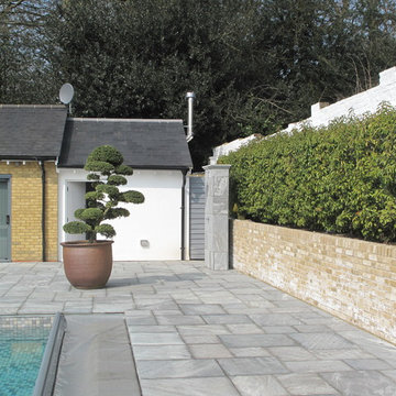 Sovereign, Ebony Cloud Paving, Private Garden