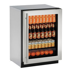 24" Glass Door Refrigerator (2224RGLS) - Beer And Wine Refrigerators