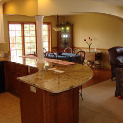 Painted and Cherry Kitchens with granite tops - Products