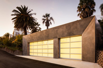 Inspiration for a modern garage remodel in Santa Barbara