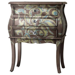 Traditional Accent Chests And Cabinets Hooker Furniture Melange Paisley Accent Chest