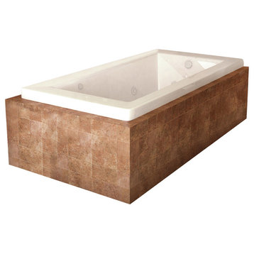 Atlantis Whirlpools Venetian 30 x 60 Rectangular Air & Whirlpool Jetted Bathtub