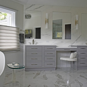 Light and Bright Artistic Bathroom