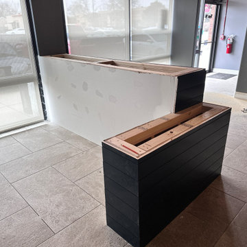 Custom Reception Counter Bar