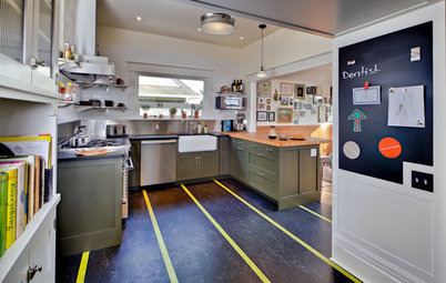 8 Inventive Kitchen Floor Treatments