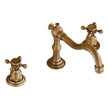 Fontana Gold Finish LED Glass Brass Bathroom Basin Sink Waterfall Faucet