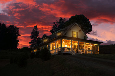 Inspiration for a cottage exterior home remodel in Other