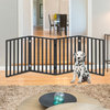 Indoor Pet Gate Folding Dog Gate for Stairs or Doorways Freestanding Pet Fence