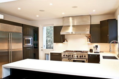 Inspiration for a modern kitchen remodel in Los Angeles