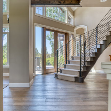 Orris Maple Hardwood Floors installed in Bend, OR Ranch