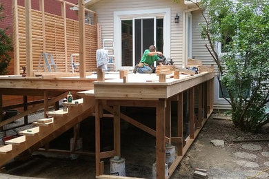 Summer 2017 Cedar Deck with Privacy
