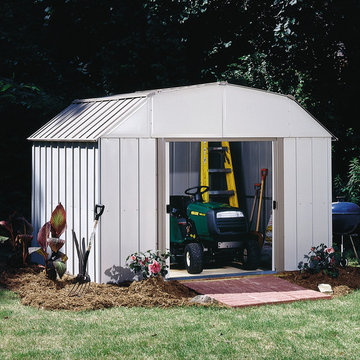 The Arrow Lexington Series Steel Storage Shed