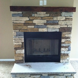 Stone Fireplace | Stone Hearth - Indoor Fireplaces
