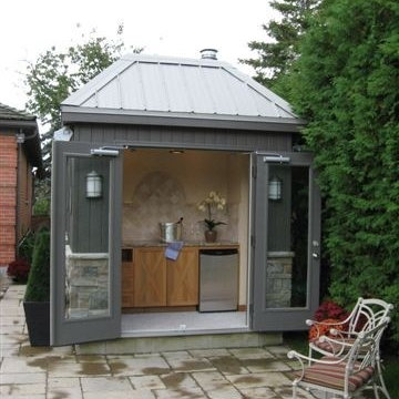Pool Cabana and change room