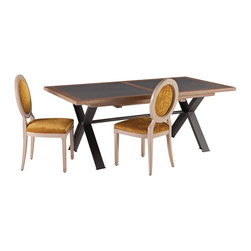 Syntaxe Ceramic Dining Table - Dining Tables