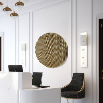 cutting-edge 3D Geometric Wall Art