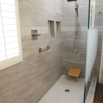 Brand New Rustic Bathroom Remodel