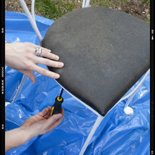 How to re-do seat cushion