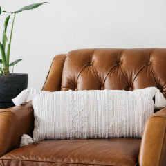 How To Keep Accent Pillows From Sliding On Leather Couches