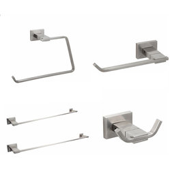 Contemporary Towel Bars by AOK Group Inc