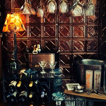 Wine Rack Backsplash