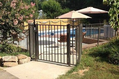 Pool code fence