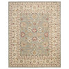 Safavieh Antiquity Collection AT822 Rug, Gray/Blue/Beige, 9'6"x13'6"