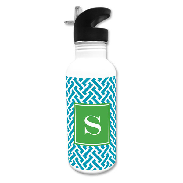 Water Bottle Stella Single Initial, Letter W