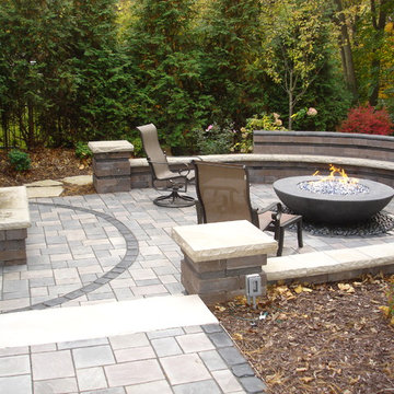 Deck with fixed roof, Ballwin, Missouri